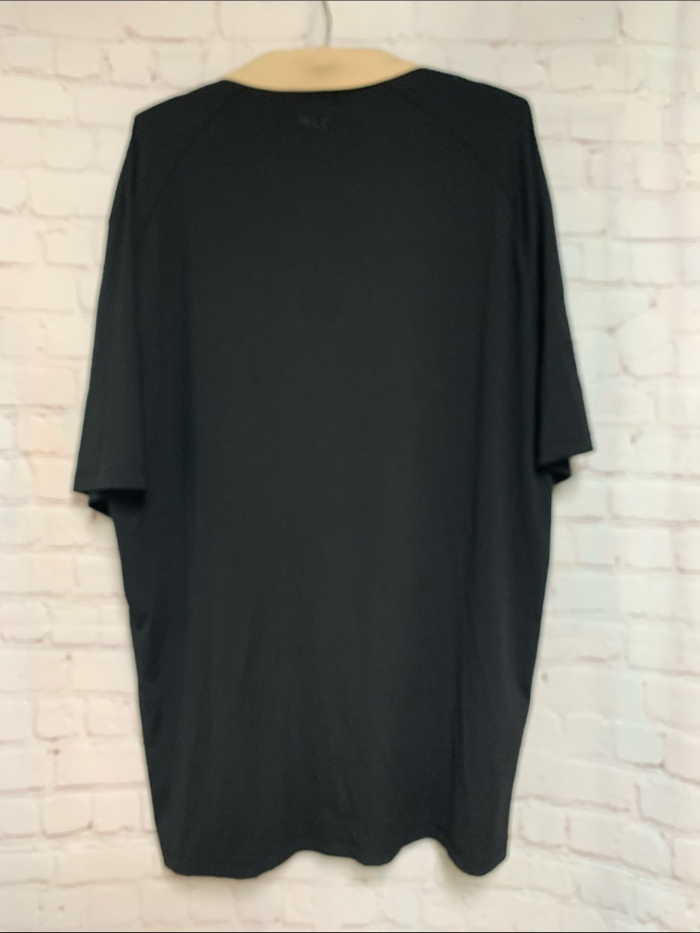 PXG Black Polo Shirt Tan Contrast Collar Looks New Size XL - Picture 6 of 6